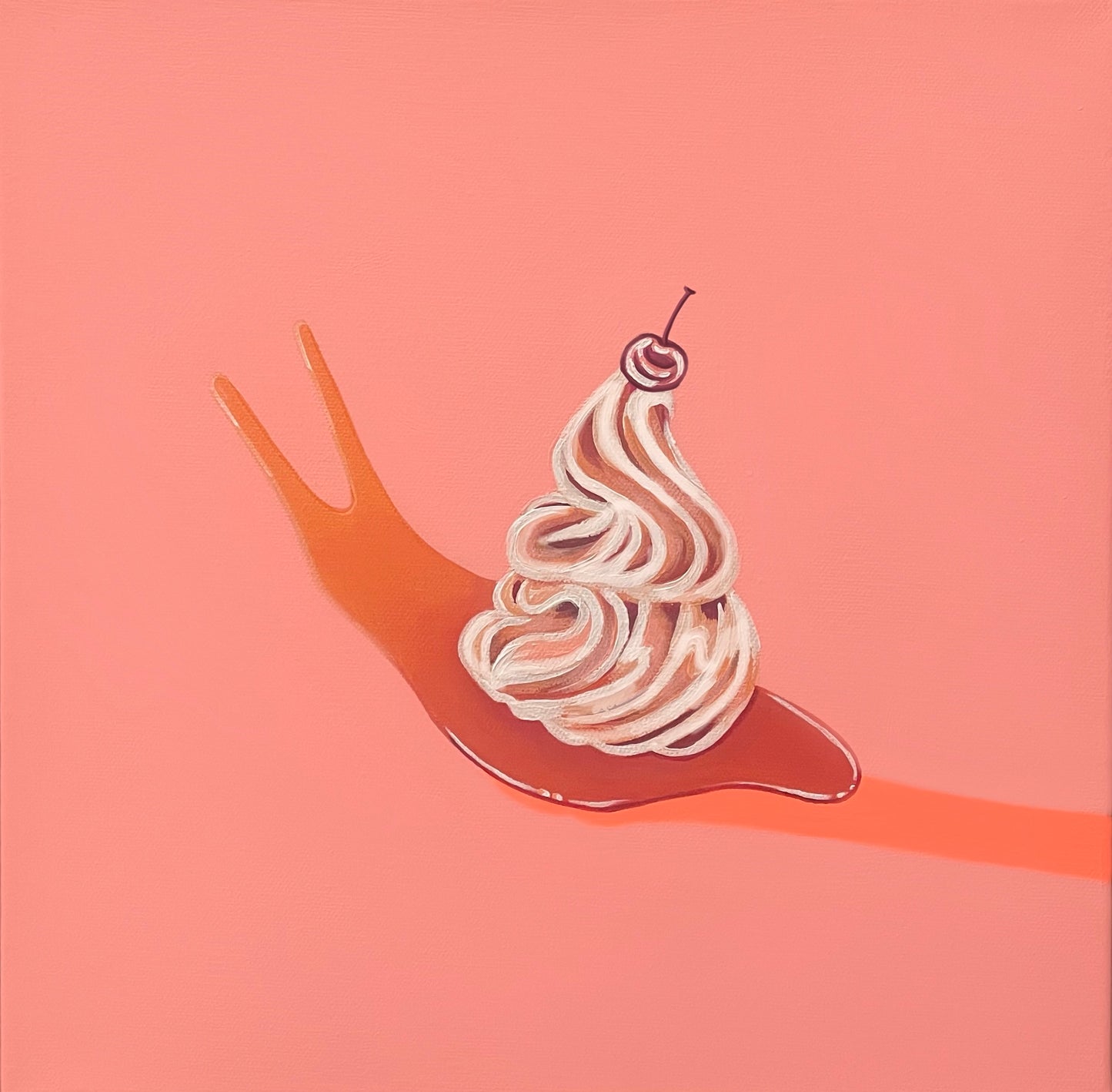 Ice Cream Snail Print